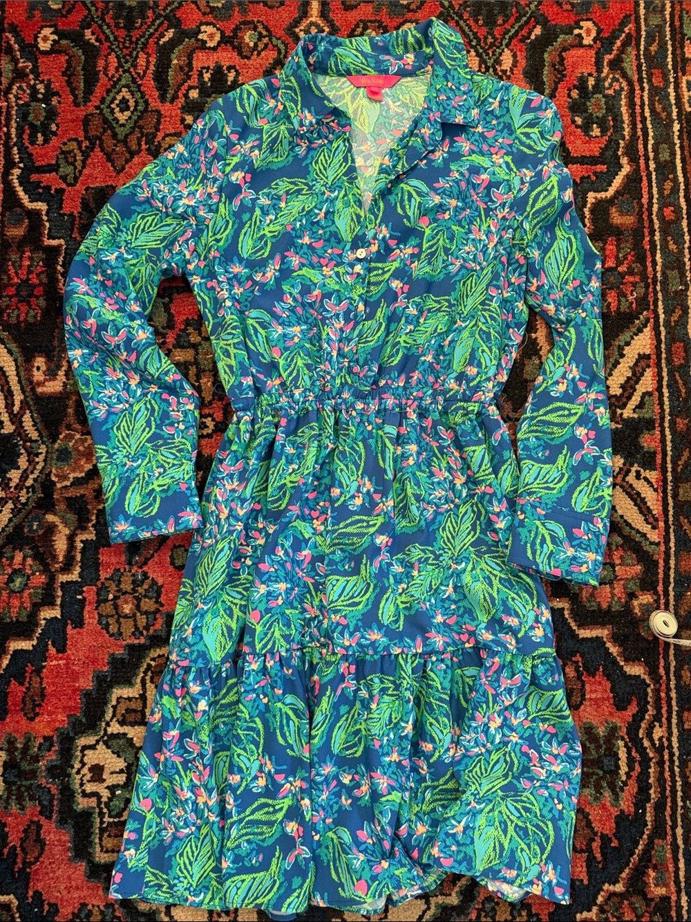 Lilly Pulitzer periwinkle dress - pockets!